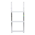 Wide Steps, In. 3 15 Boarding Ladder, 36 Seachoice Aluminum Tall In. X