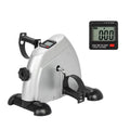 Feet Use Silver Exercise Bike and Home Hands Mini Trainer