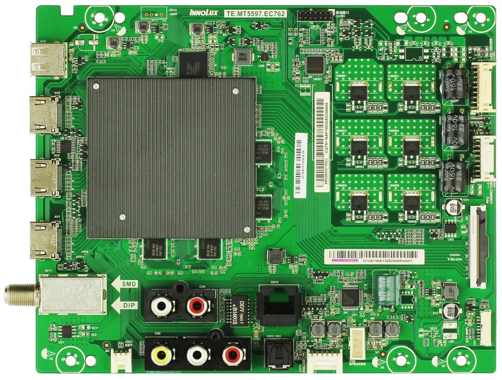 V655-G9 for Serial) 6M03A0001X00J Main Board Vizio (LINIYBTW