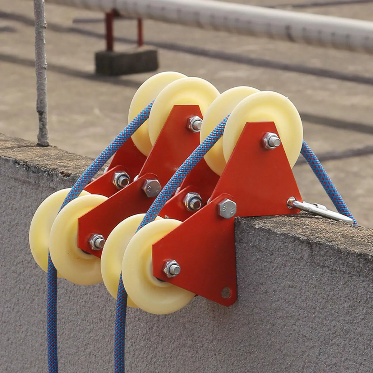 Wheels Rock Hiking Abseiling Double Climbing Wear-Resistant Mountaineering Descending Rope Outdoor Accessories
