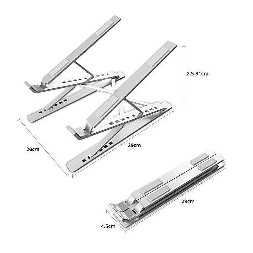 MacBook Tray Riser Notebook Laptop Tablet Adjustable Stand Laptop Surface Pro/Air, WOVTE , - for for Ergonomic iPad, 15.6inch) HP Laptop (10inch Laptop, Laptop & for