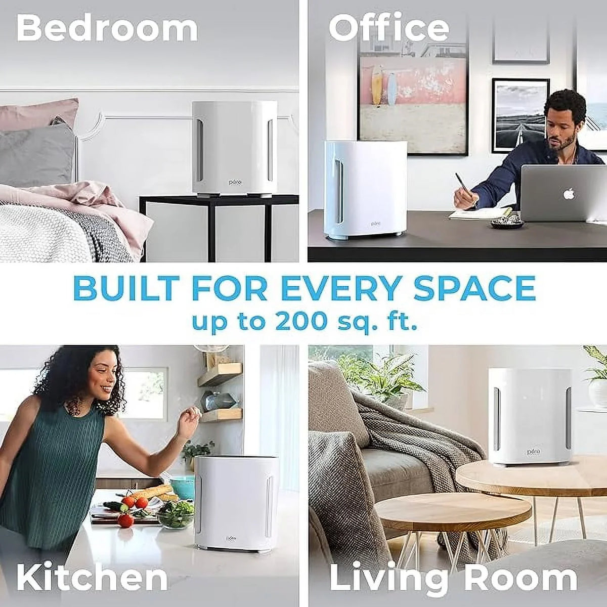 Box Enrichment - PureZone for Open Pure & Air PEAIRPLG Purifier Room White Living Bedroom