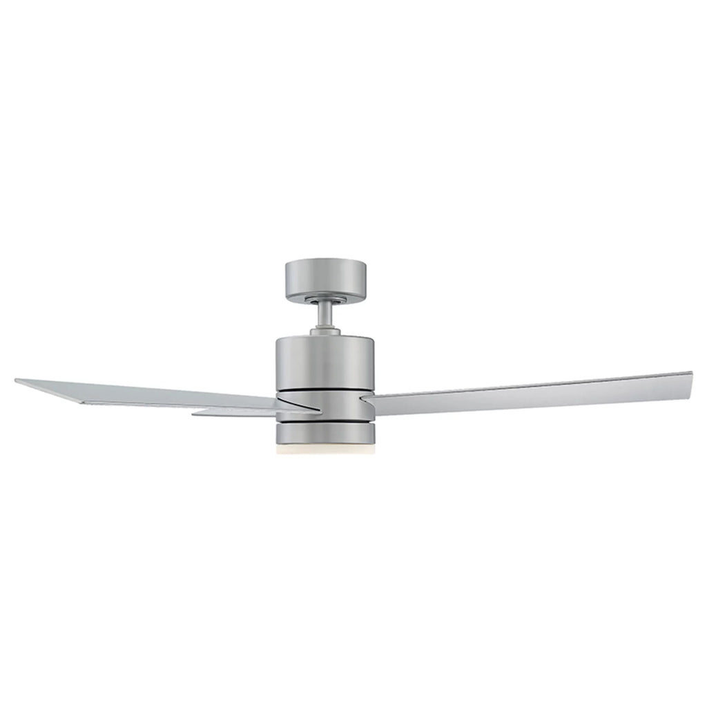 and Axis Smart Outdoor 3000K Light Control and LED Ceiling 52in Fan 3-Blade Kit with Remote Titanium Indoor