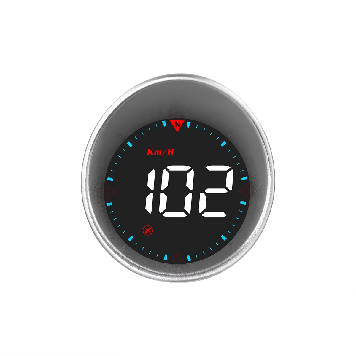 Mileage, Alarm Car Driving Car Compass Display Display Angle, HUD and Fatigue Alarm Head-up Overspeed Driving Digital Speedometer