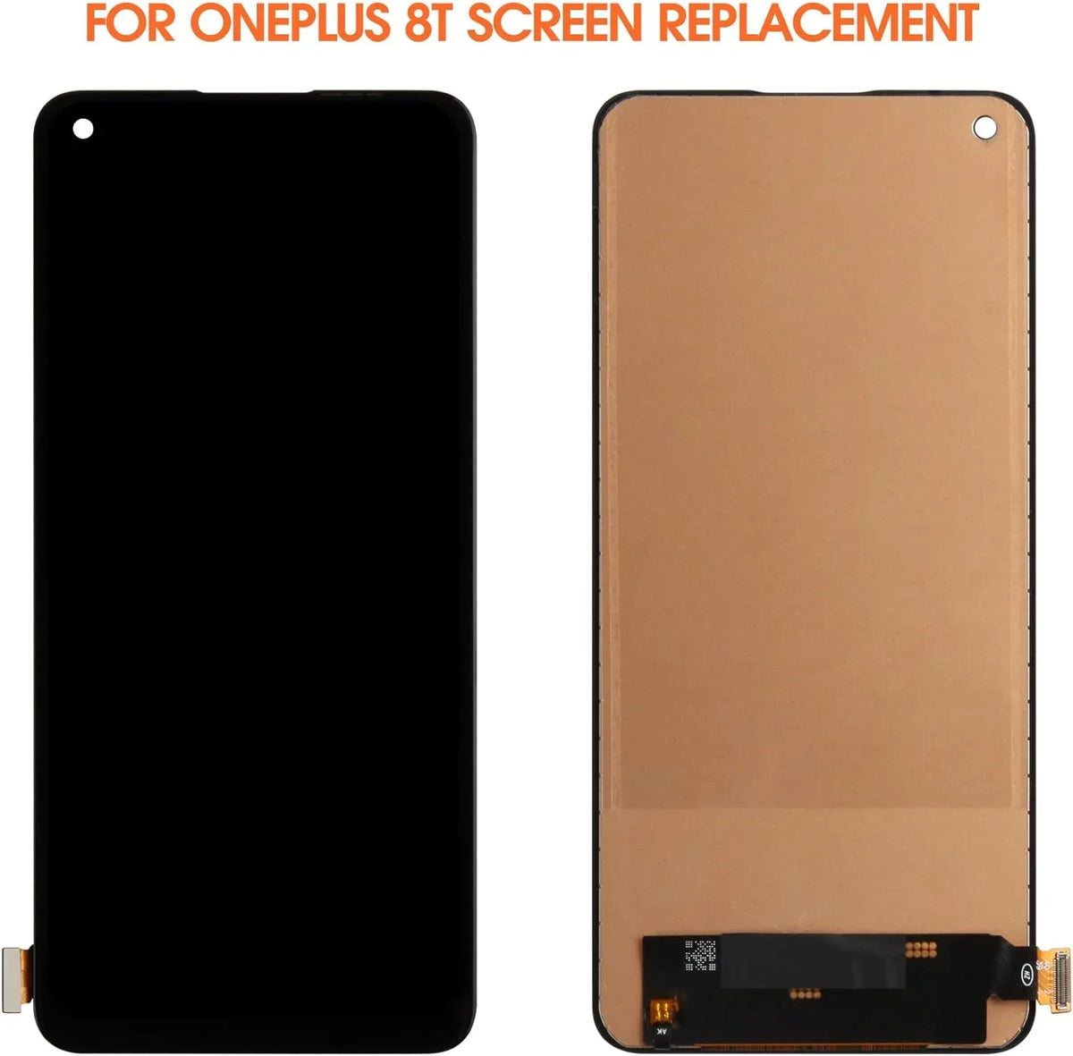 Part OLED Display Assembly KB2005 for Digitizer 8T+ Screen KB2000 Replacement 5G (Support LCD Repair Touch 8T Oneplus KB2001 Screen KB2003 Fingerprint)