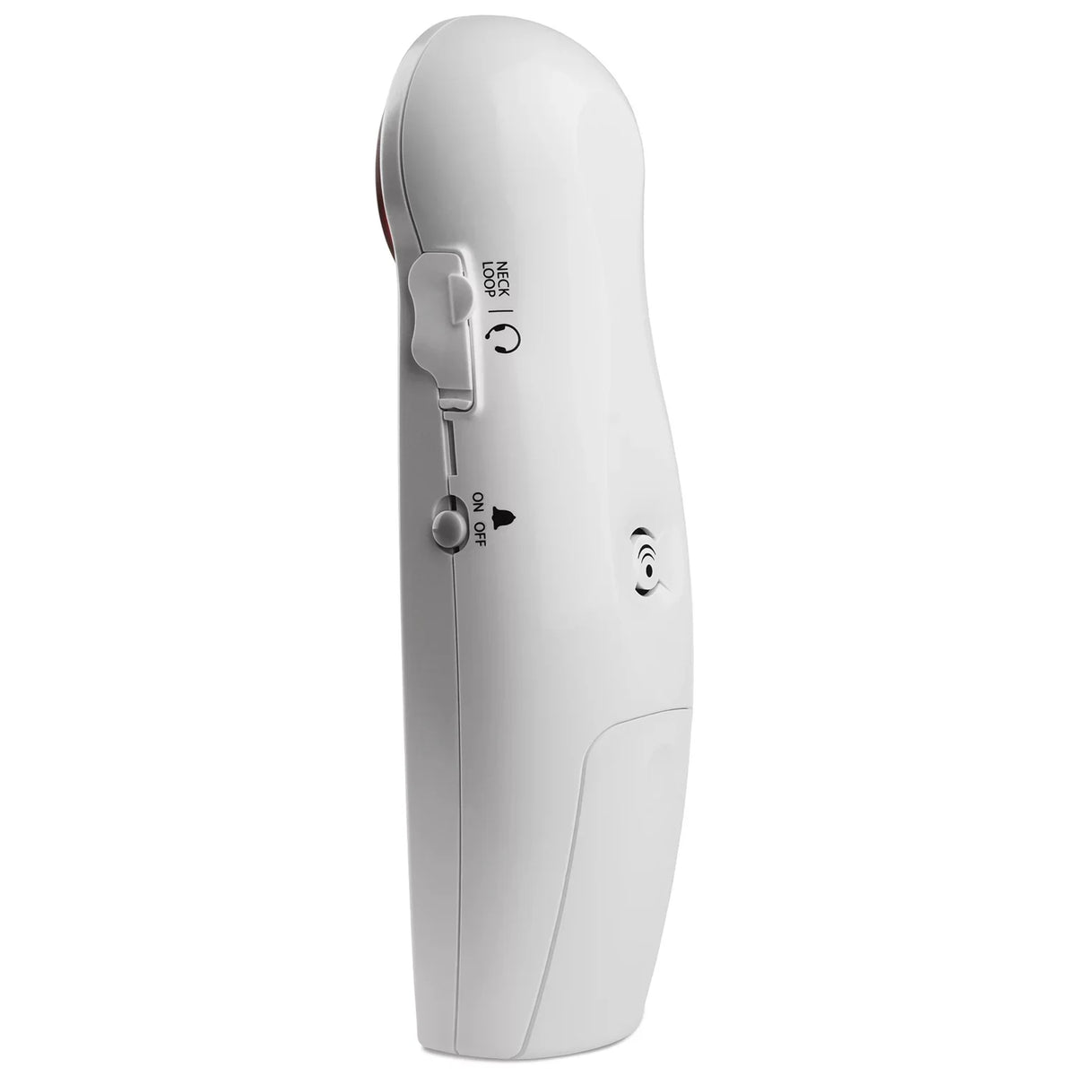 Cordless White Clarity Caller Speakerphone Button Talking with ID, Big Amplified