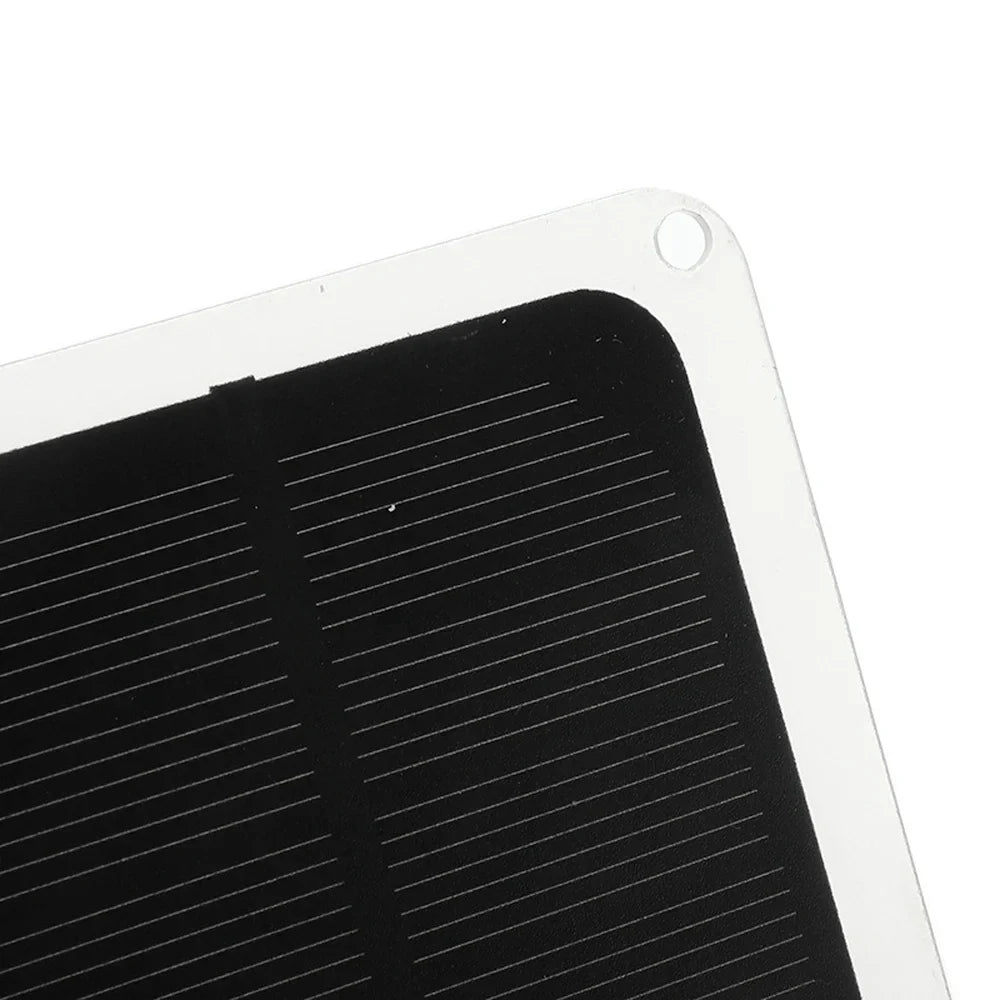 Camping/Hiking, Silicon Recharging Monocrystalline Panel Car - Light/Fan Portable Solar USB, Tool, Removable Panels Outdoor 20W