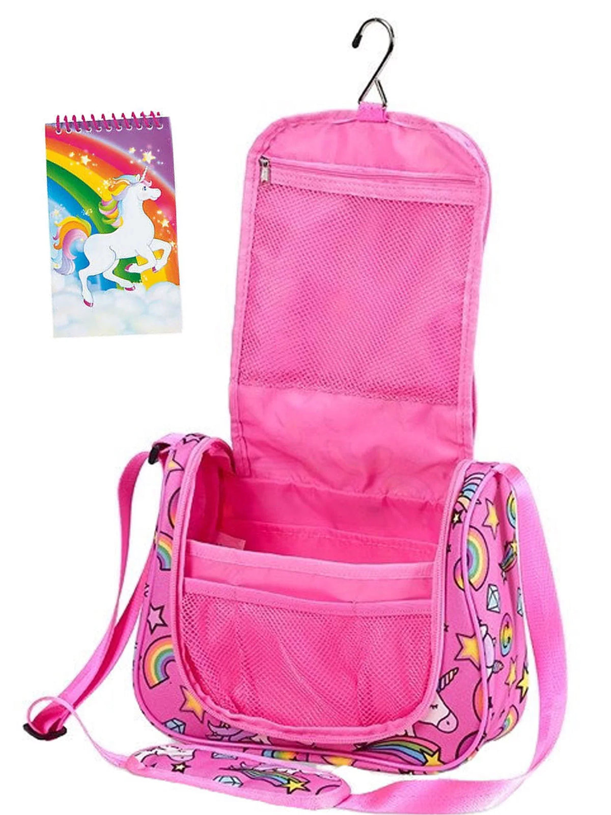 Cosmetic Toiletry Accessory Bundle Unicorn Bag Make-up Bag Couture & Set Notepad Bag,