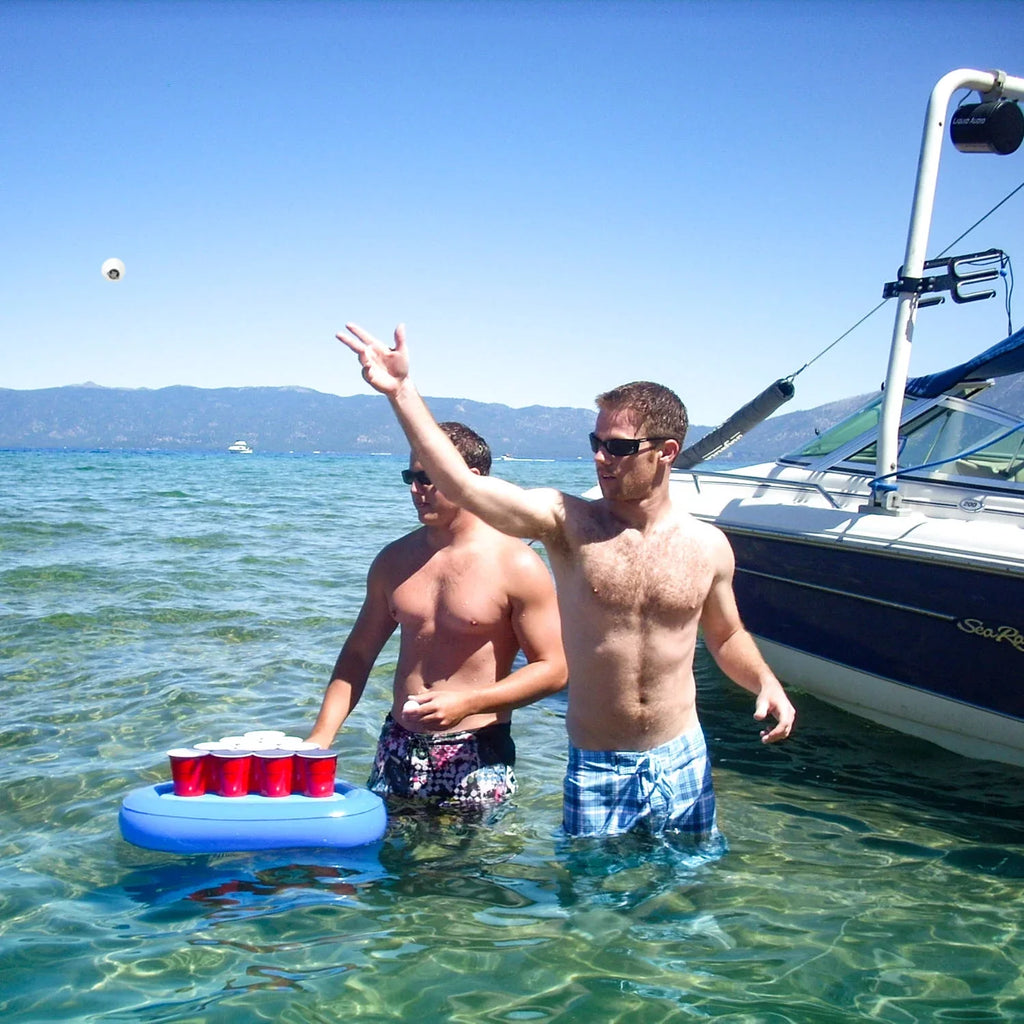 Pieces) Game GoPong Pool Beer Floating Pong Rack Pool (5