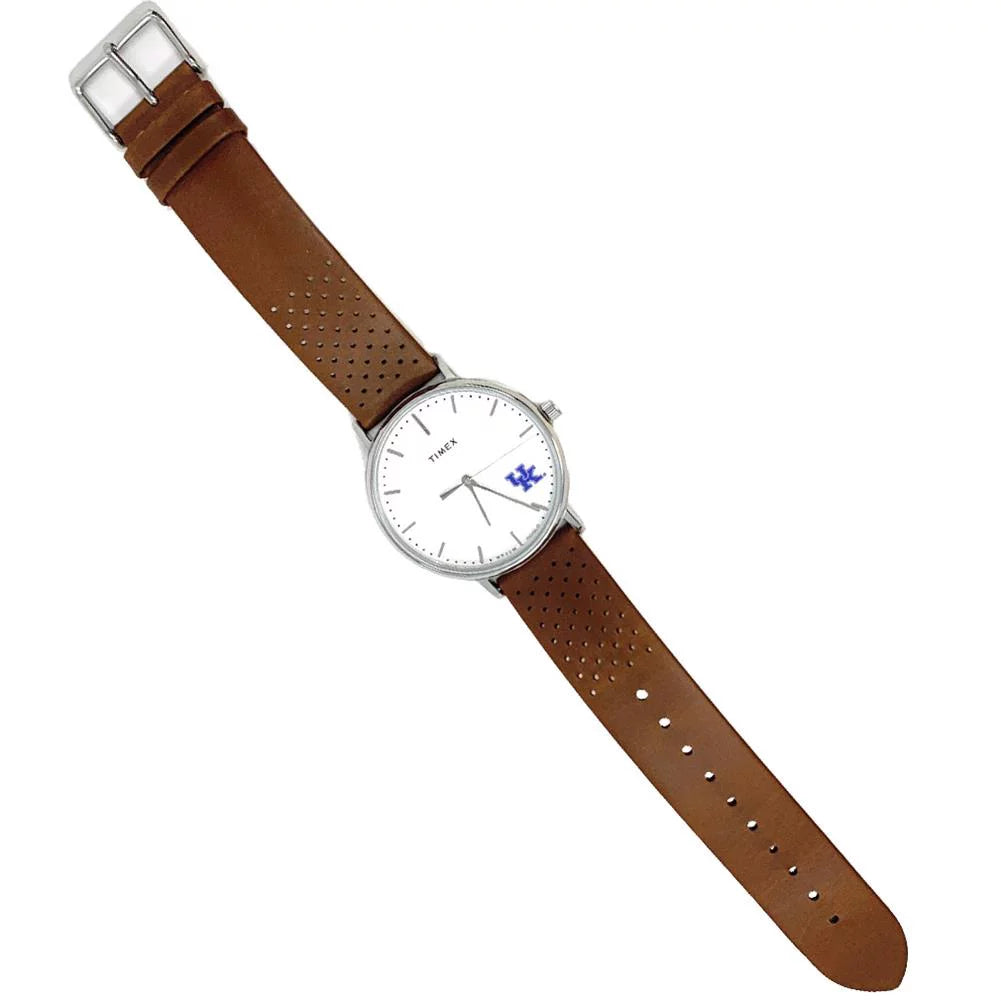 Leather Watch Whites Timex Saint Bright Timex Blues Womens Louis St