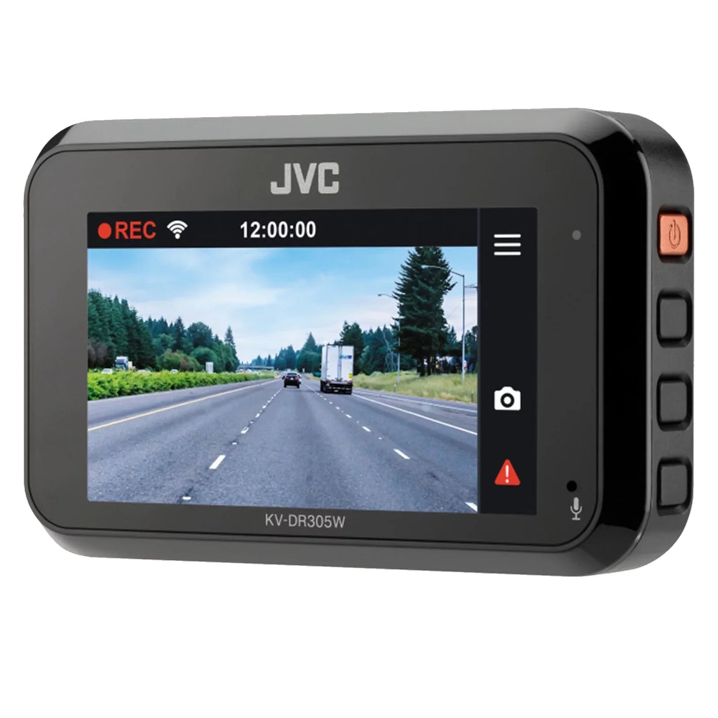 and KV-DR305W HD Video 2.7" Digital Full Camera w/ LCD Recorder Dash New Display JVC