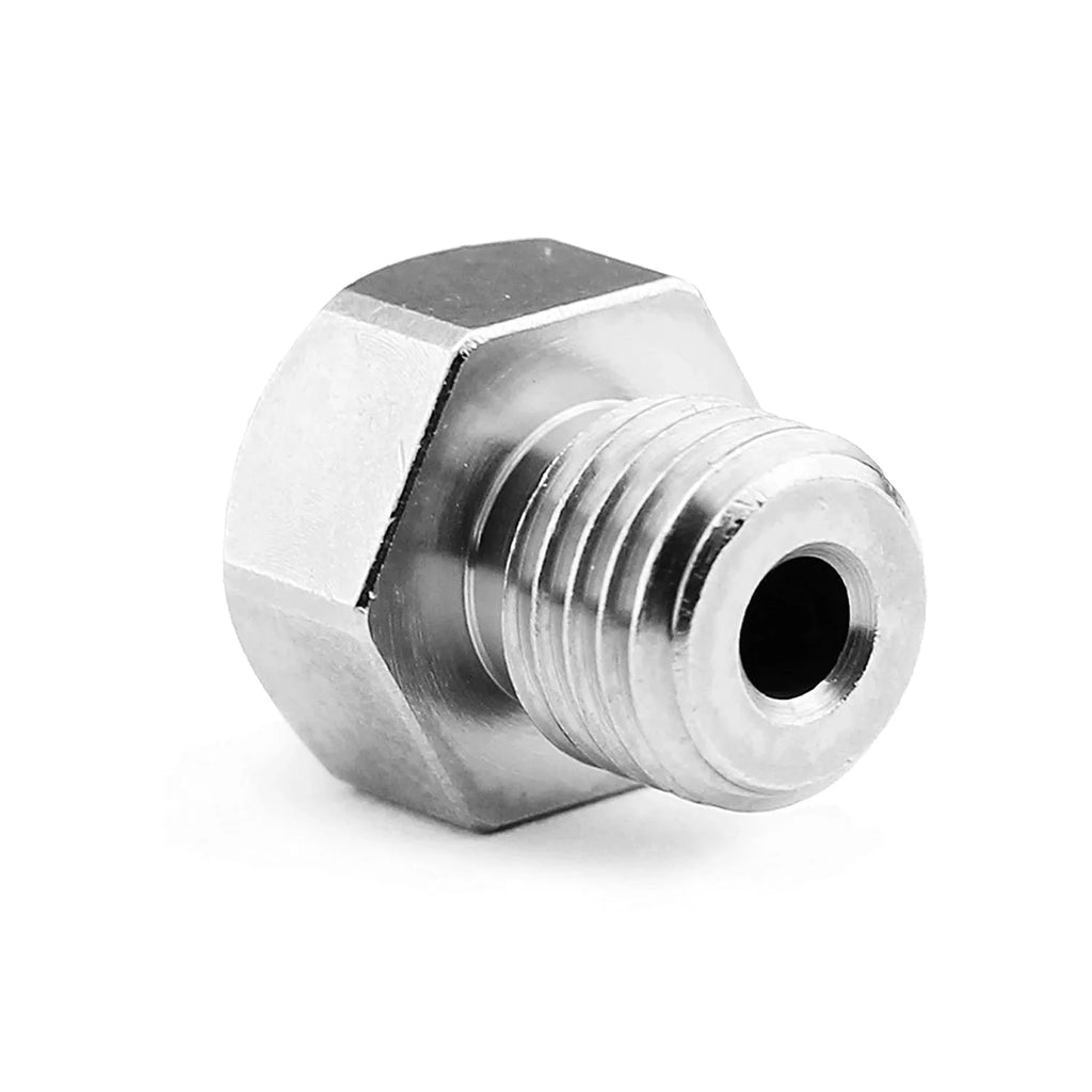 Creality Resistant Plated ONLY Micro Nozzle Original Wear MAX Pro/CR-10 Swiss (M6x.75mm Threads) for CR-10S (.8mm) hotend
