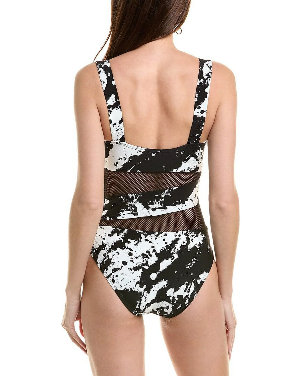 Carmen womens Marc 8, One-Piece, Valvo Spliced Black