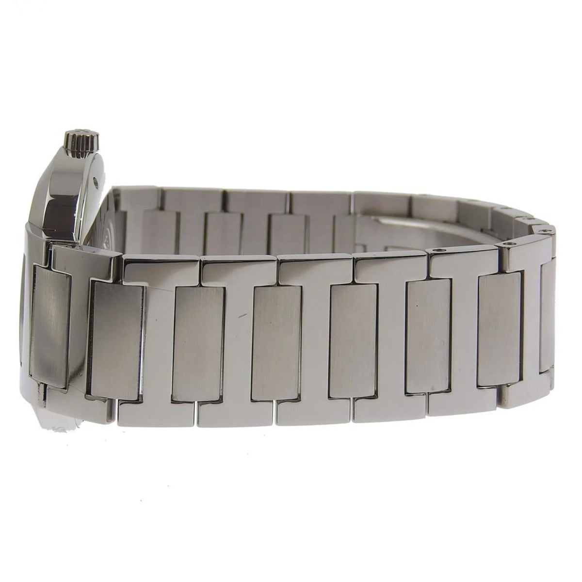 Hermes Steel Pre-Owned Watch White Dial Nomad Silver Stainless Display Quartz (Fair) NO1.710 Men's Made Swiss Analog