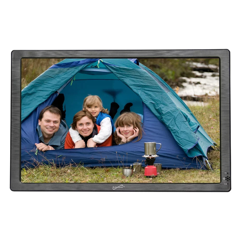 RV/Boat TV, AC/DC LCD Portable 12" with Supersonic Compatible SC-2812