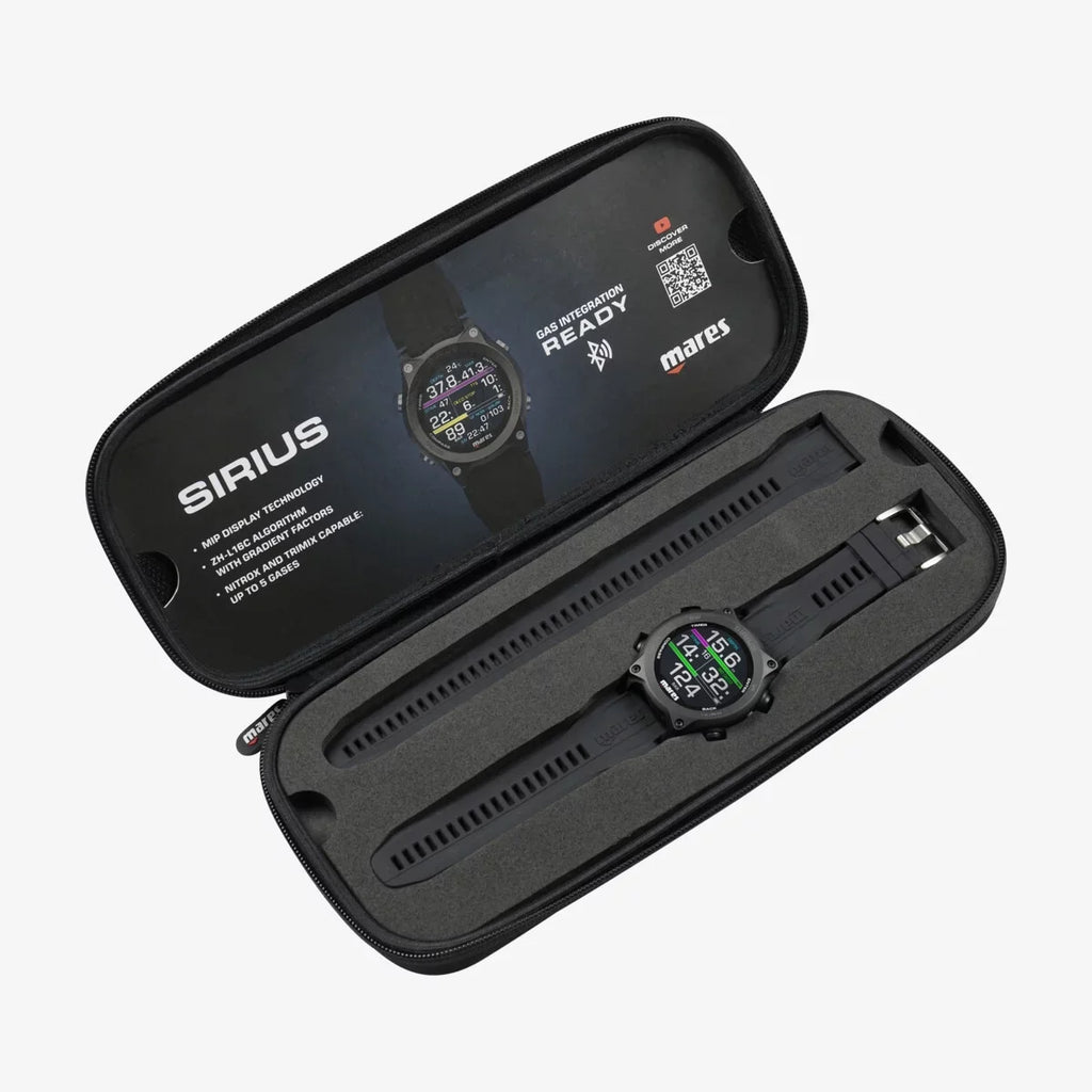 Sirius Mares (Black/Black) Computer Dive