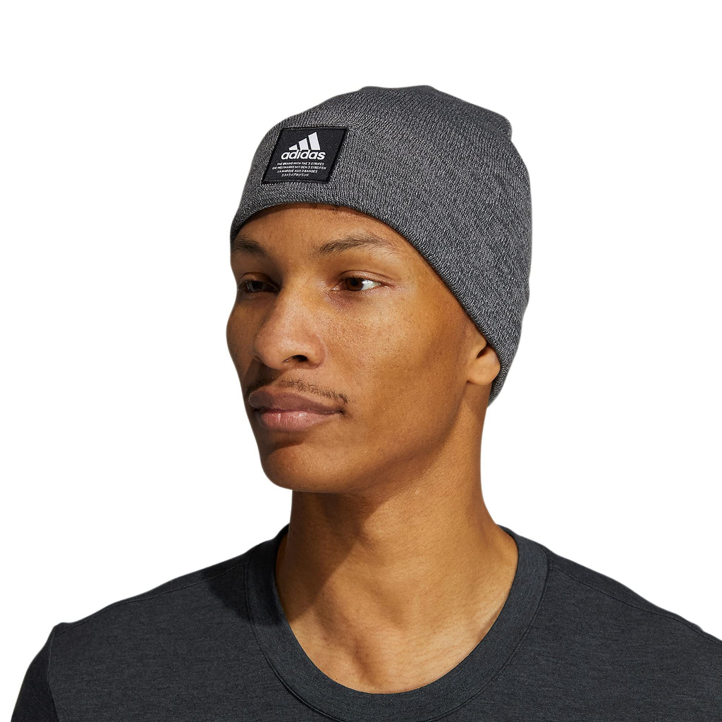 Beanie, Size Men's Carbon-Grey Twist/Black/White F21, Fold Amplifier One