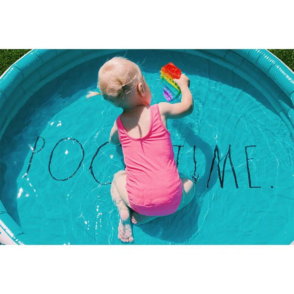 Time 38012E - Inflatable Polka Dunn Dot Pool Rae Mini Pool Indigo