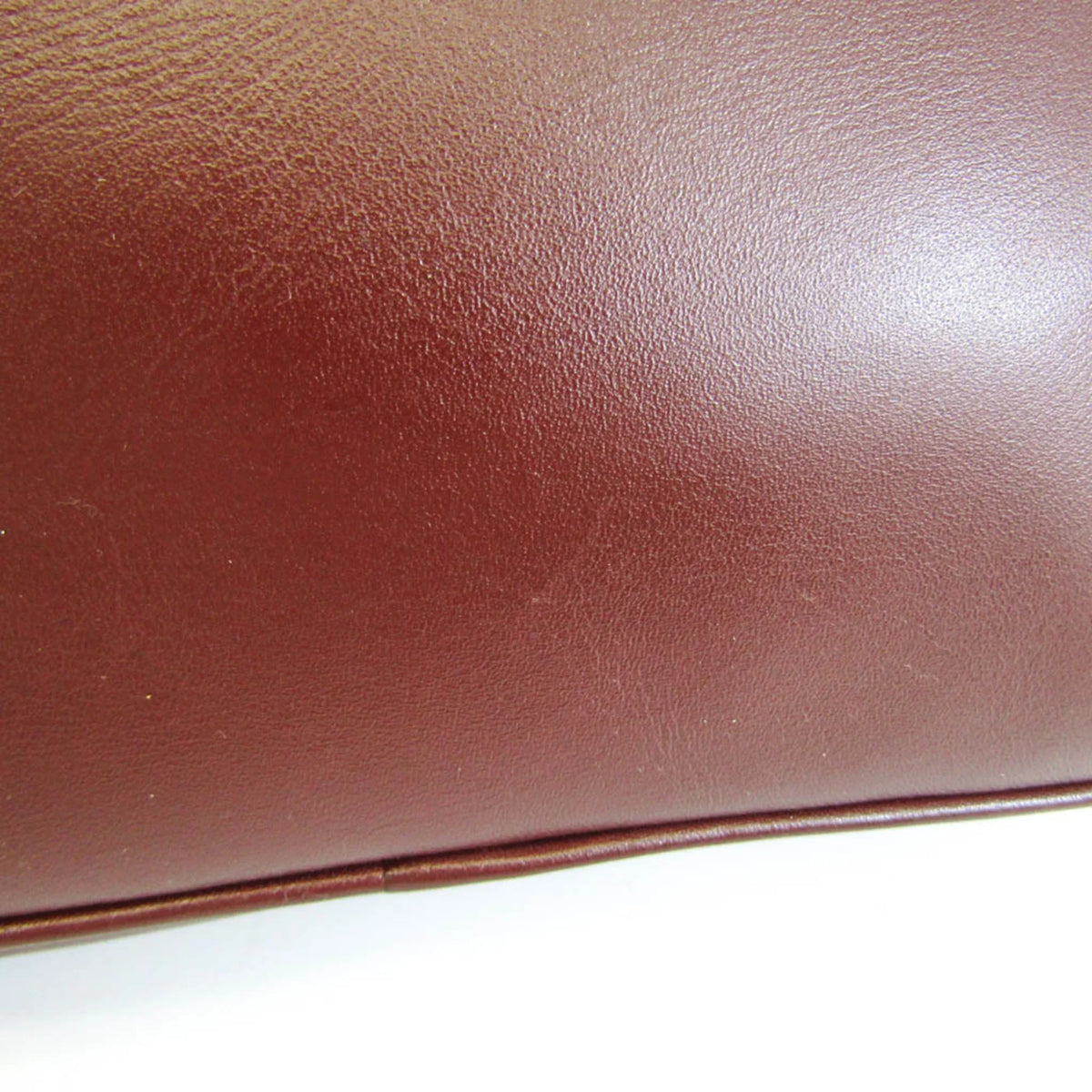 (Good) Leather Women's Bordeaux Must Bag Shoulder Cartier Pre-Owned