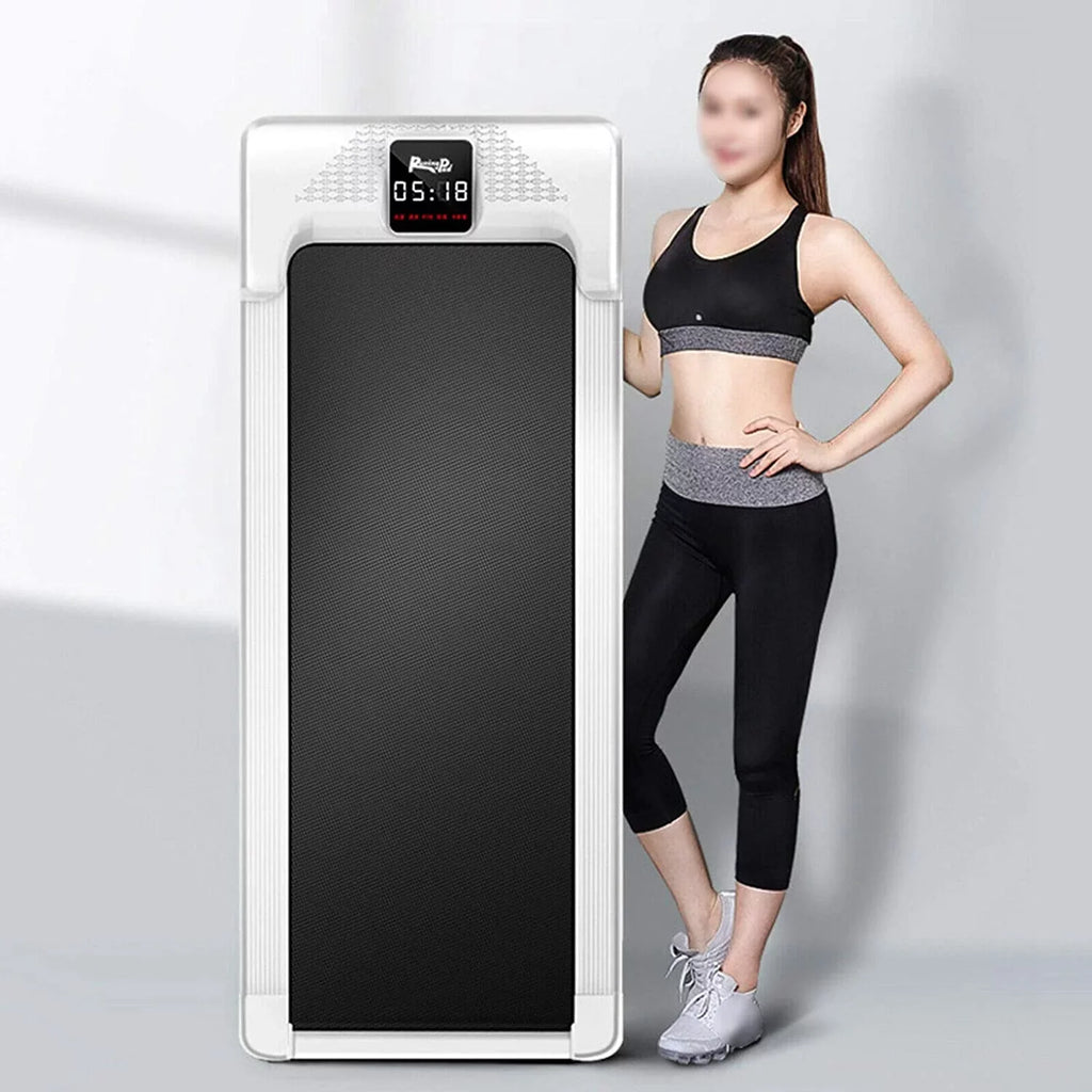 Miumaeov Machine Portable Fitness Treadmill Office Home Pad Walking Mute Running Electric