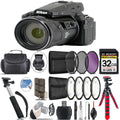 Case 32GB Digital Camera Nikon Bundle Spider + COOLPIX Tripod - + P950