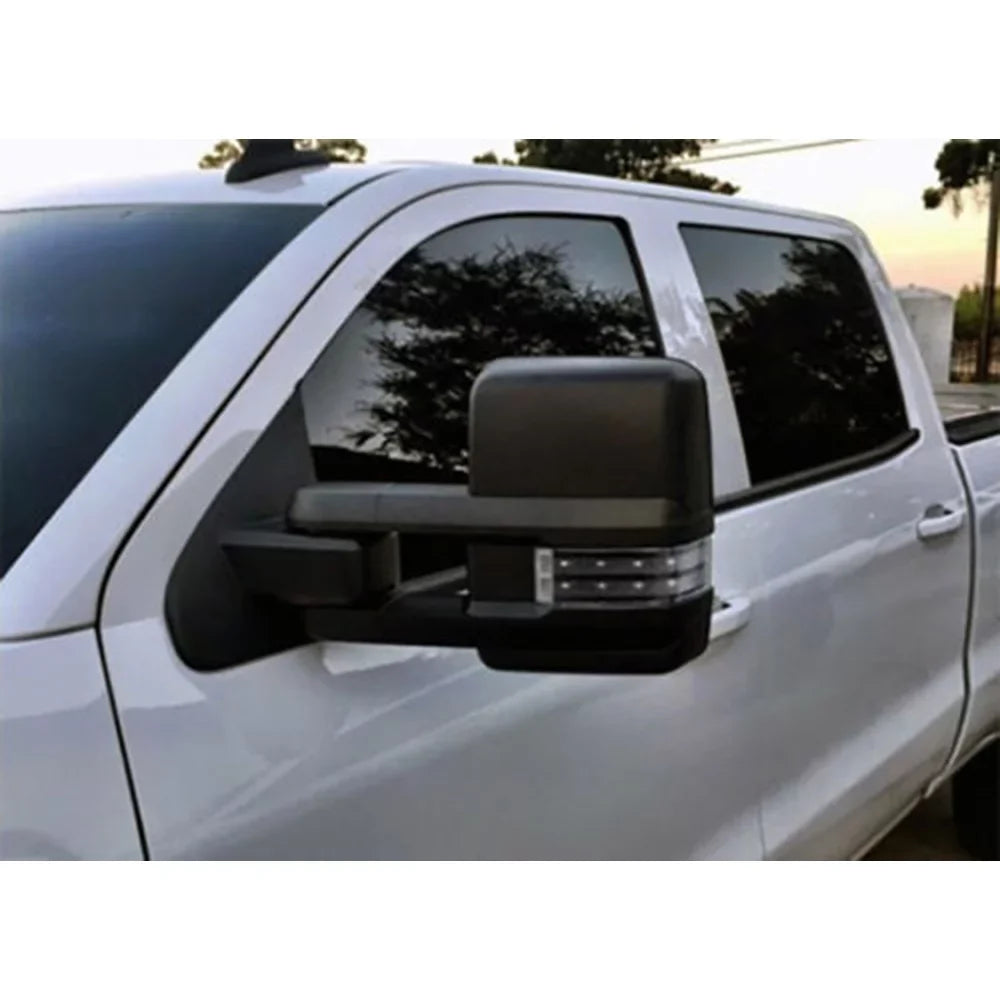Power 2007-2014 Tow Smoke Base Lamp+Backup Silverado Mirror For SILVERADO, CHEVROLET select: TAHOE Fits Turn Sierra CHEVROLET 2007-2013 07-13 Heated