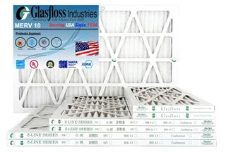 Air Glasfloss Filter - USA 13.5 - x 14x36x1 - (Actual in Made Size: 35.5x7/8 10 MERV inch) -Qty:6 Furnace