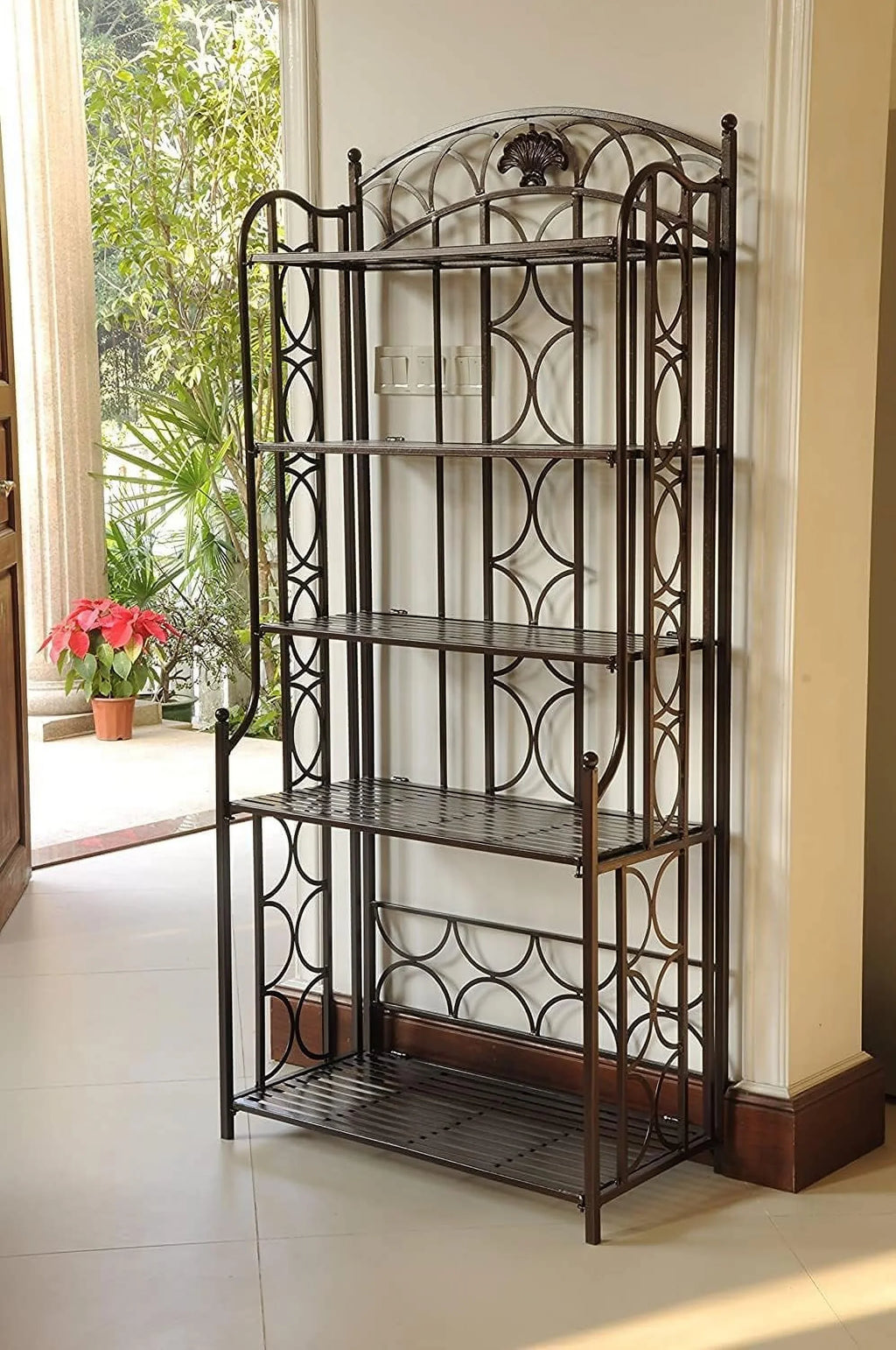 Dining Area Kitchen, Rack X Iron 4" Baked Or Indoor/Outdoor Allows X Cooling Goods, Good Ventilation, Space-Efficient Pantry D 70" 32" For Bakers W For