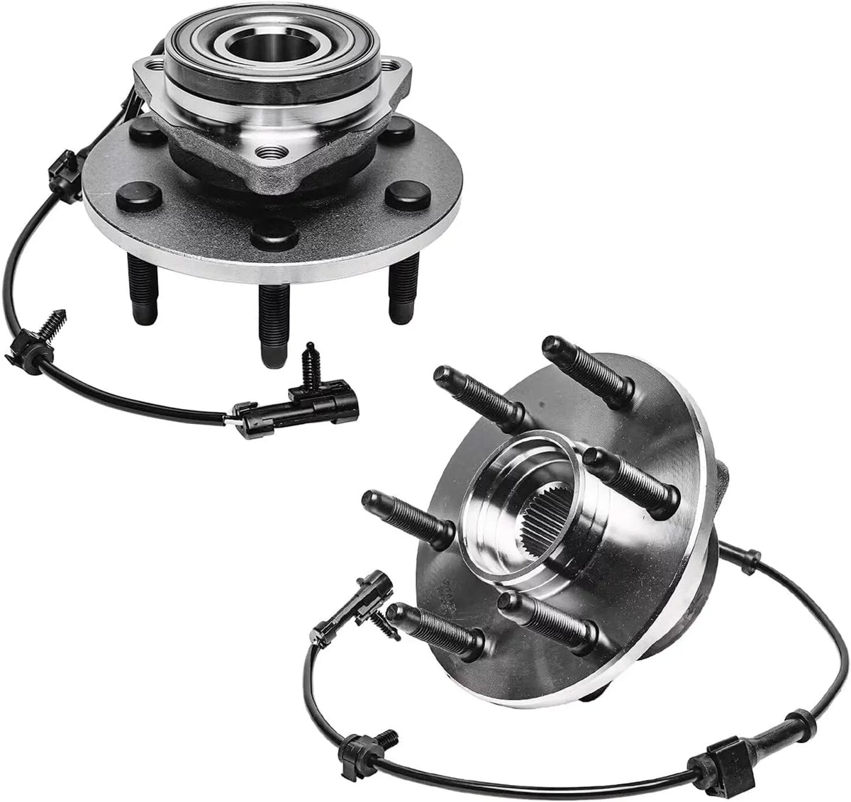 Axle Wheel 4WD Tahoe w/Keys + 1500 Lugnuts Detroit for - Front Replacement Suspension Kit 2000-2006 Sierra Control Hubs 24pc Escalade Arms Silverado