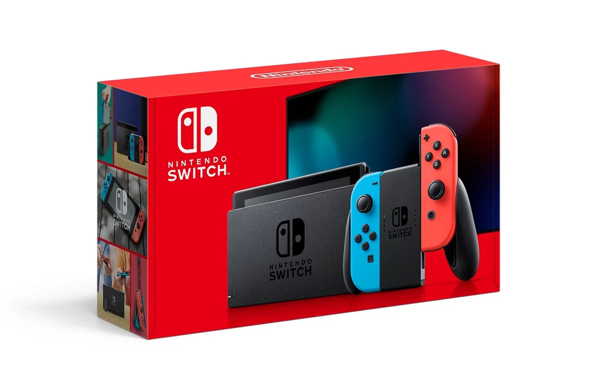 GAME CONSOLE NINTENDO HADSKABAA 32GB HANDHELD NEON SWITCH