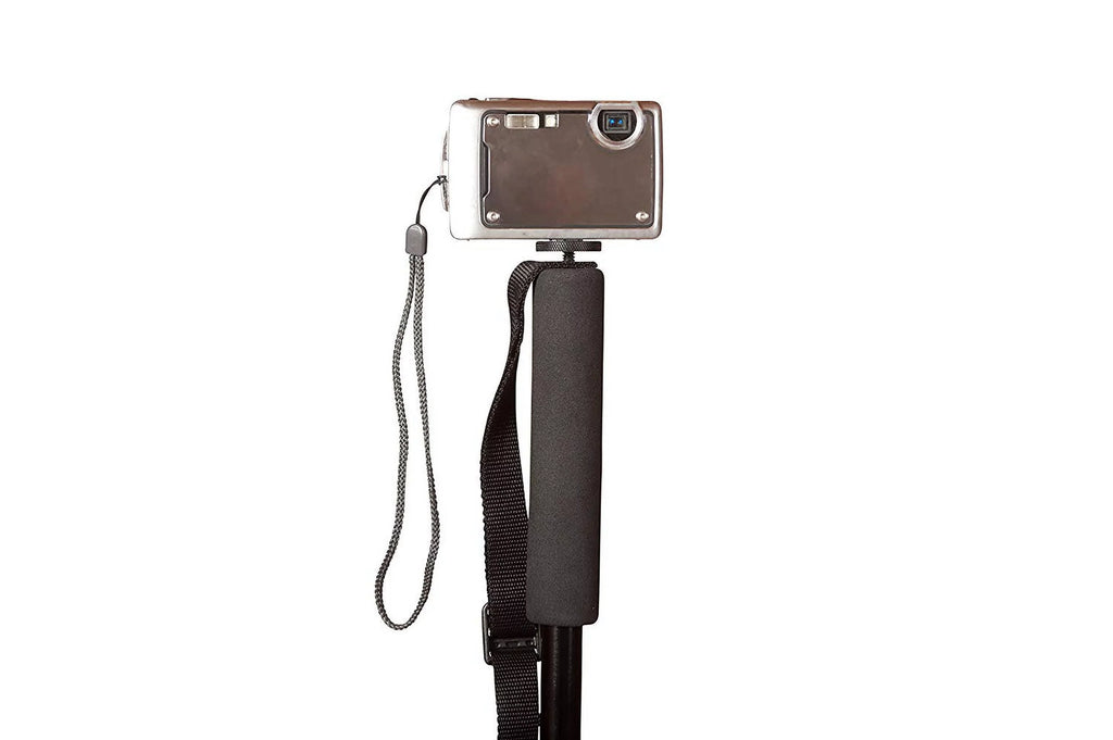 York Rubber Digital Feet, Collapsible Poles Locks, and Flip Camera & Pair Trekking Nordic Hiking with Mount,
