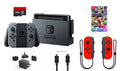 Controllers HDMI and Bundle:Nintendo Cable Joy-con,128GB Console Gray 6 Charger 32GB Wall (L/R) Nintendo Red,Mario Card items Micro Deluxe 8 SD Mytrix Wireless Joy-Con Switch Kart Neon Nintendo Switch