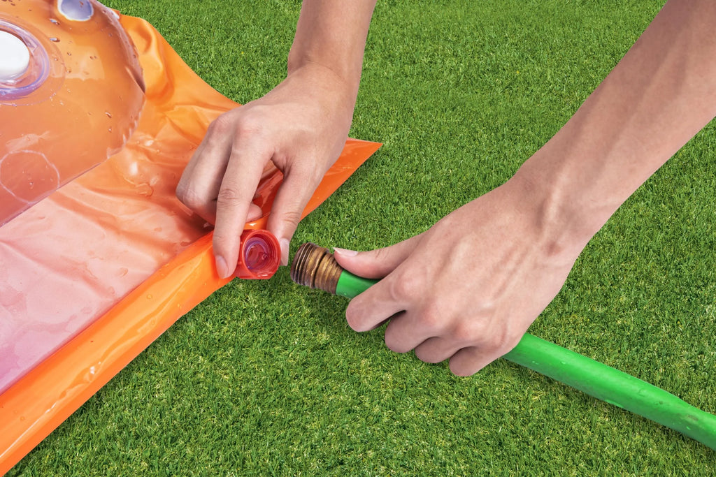 Water-Filled Slide Pad Splash H2OGO! 15’ Multicolor Blobzter