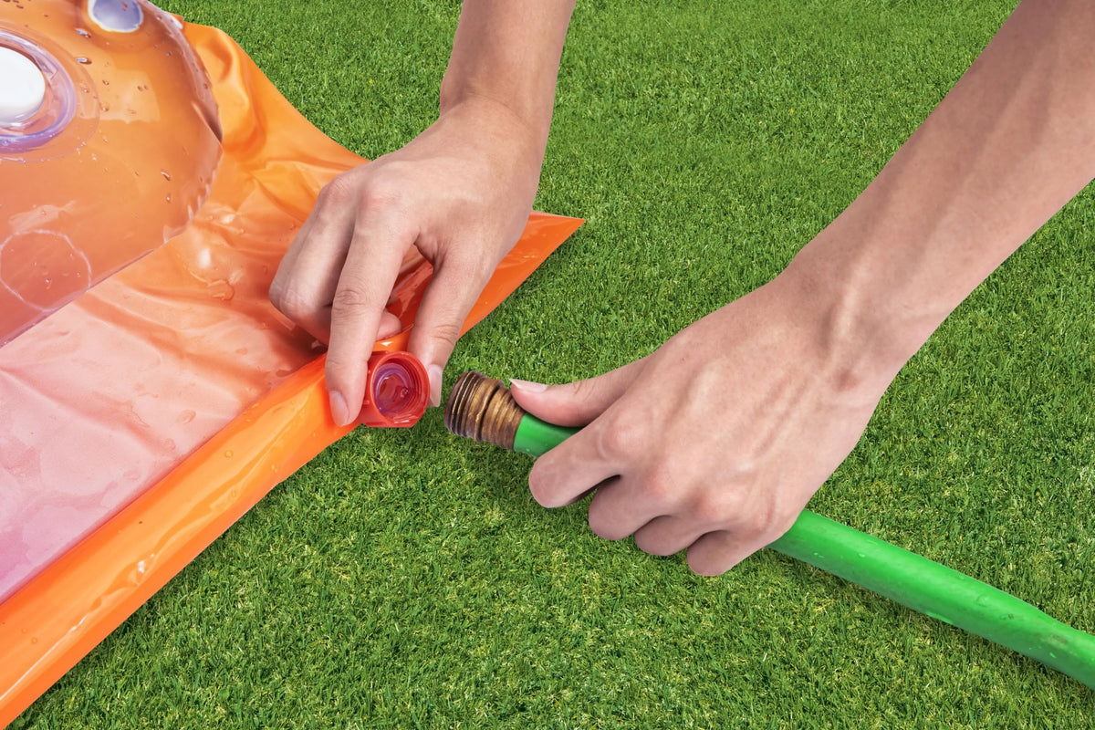 Water-Filled Slide Pad Splash H2OGO! 15’ Multicolor Blobzter