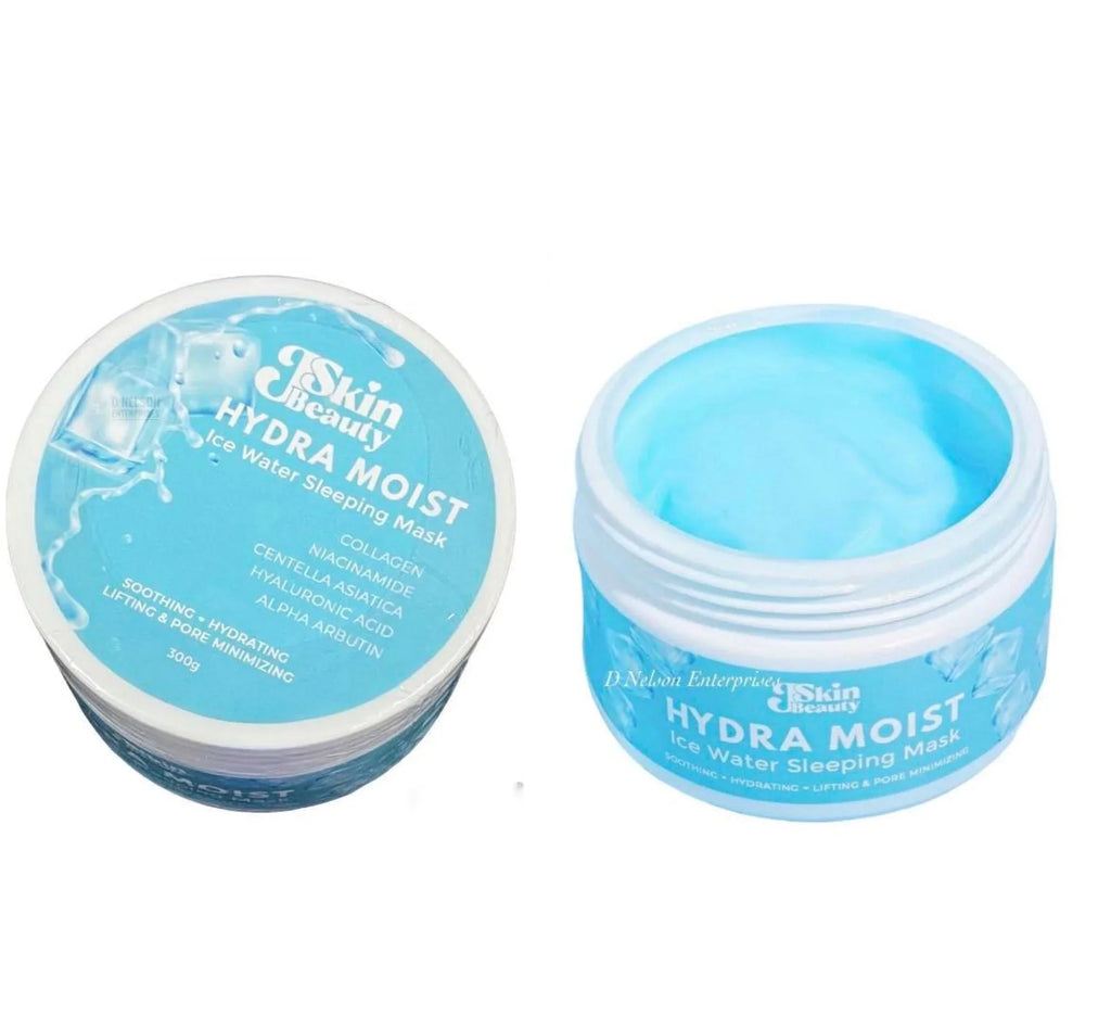 Ice EXPIRY DATES Skin Moist NO PRINTED 2 Beauty Mask Jars Water Sleeping J - Hydra