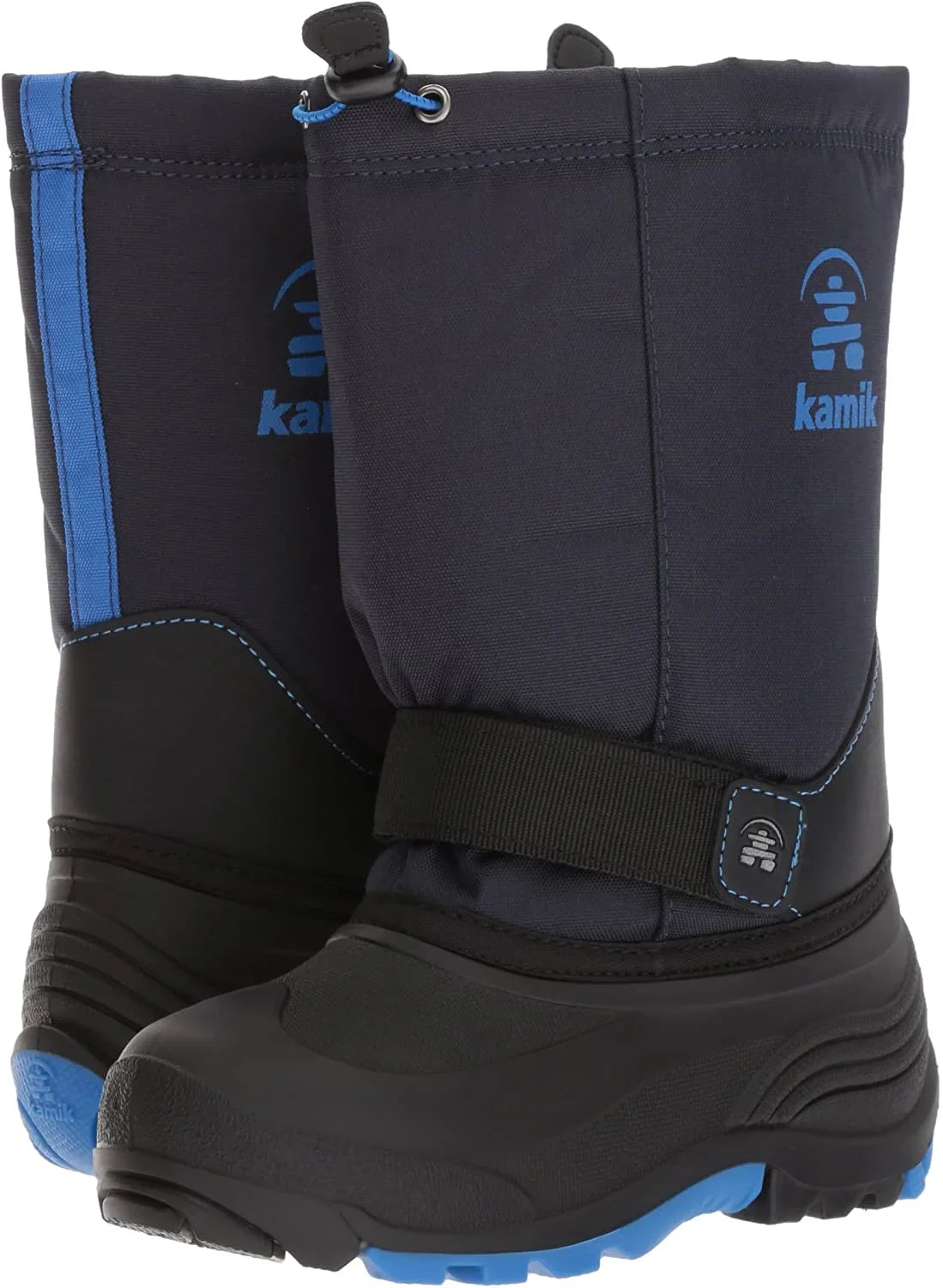 Navy Navy Rocket - The NK4125-NA3 Kids' Kamik 9 Unisex Boot Toddler Winter