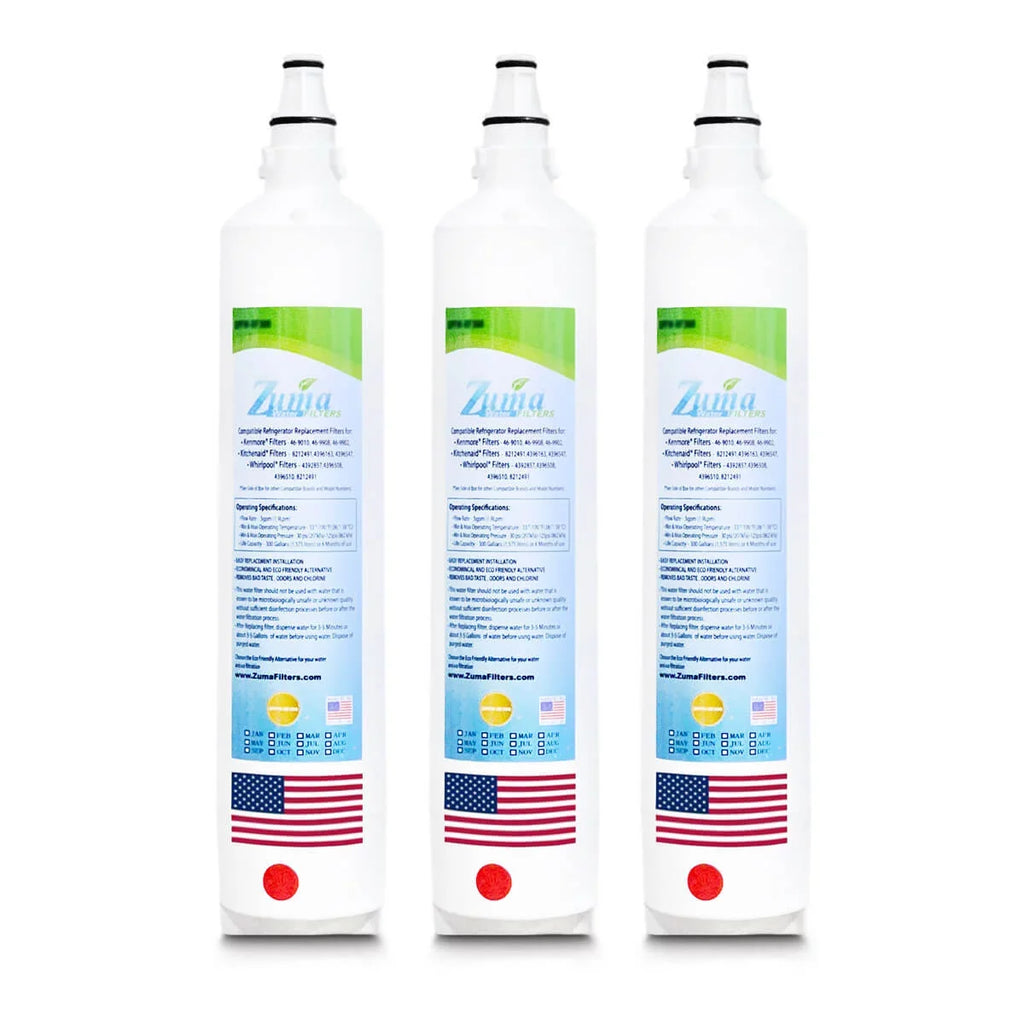 Compatible 3 Made ZWFZ1-RF750 , U.S.A. ZUMA BI48SDO # - Filters with , Model - Subzero® in , Water Pack Brand