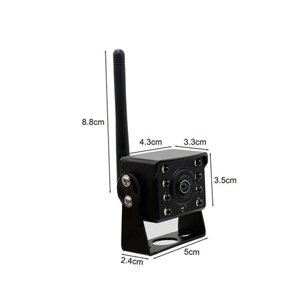 HD Automobile Waterproof Backup Monitor Wireless ~36V Camera Night LED View Car Reverse Bus Rear Eccomum WiFi Truck IP67 Reversing Wireless Camera, Vision