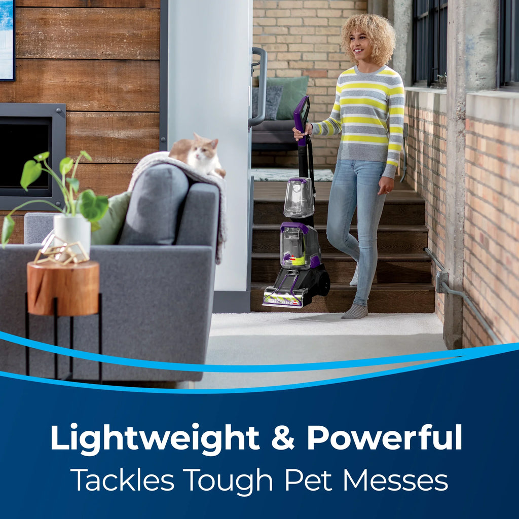Force Carpet Pet Washer Power Power - Lightweight Brush 2910