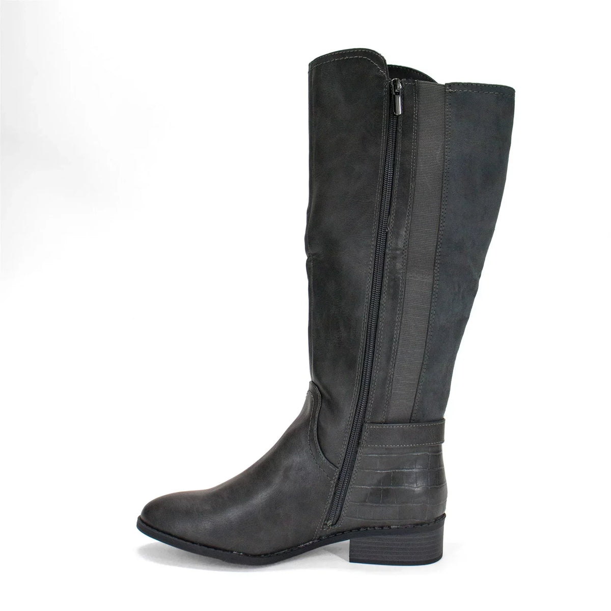 Extra Women's Boot, Karen Scott Leandraa Calf Riding US M Wide Grey,8