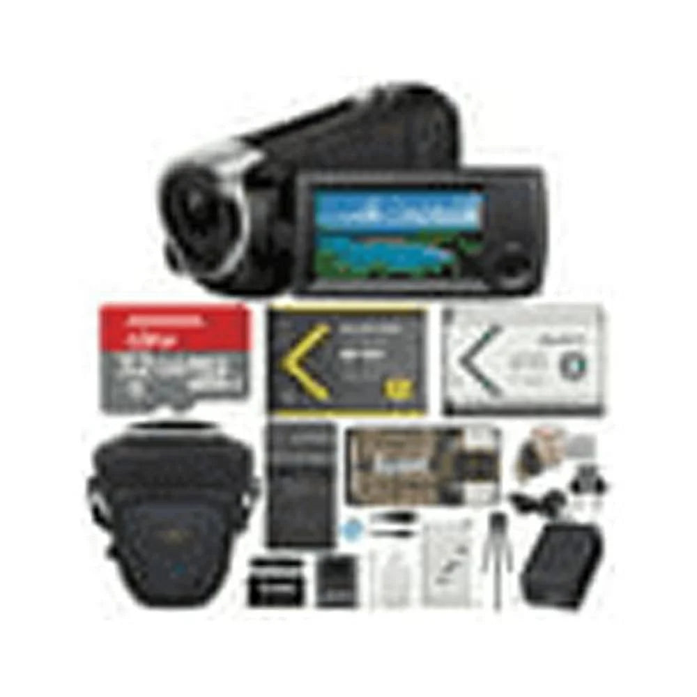 Camcorder Handycam Bundle Card CX405 and 32GB 1080p Accessory SD with