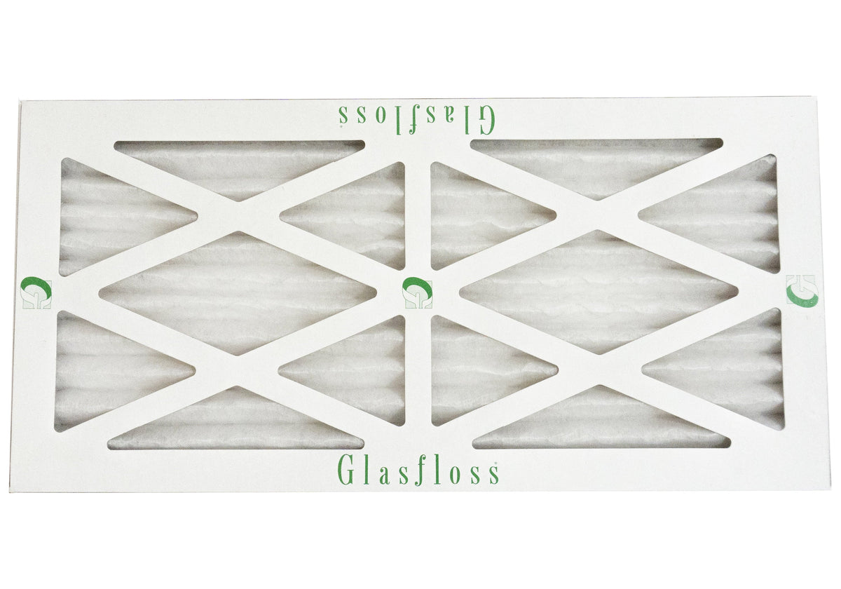 in Air 10 MERV x Glasfloss 8x24x1 Filter - 7.5 inch) Made 23.5x7/8 Size: - -Qty:12 USA Furnace - (Actual