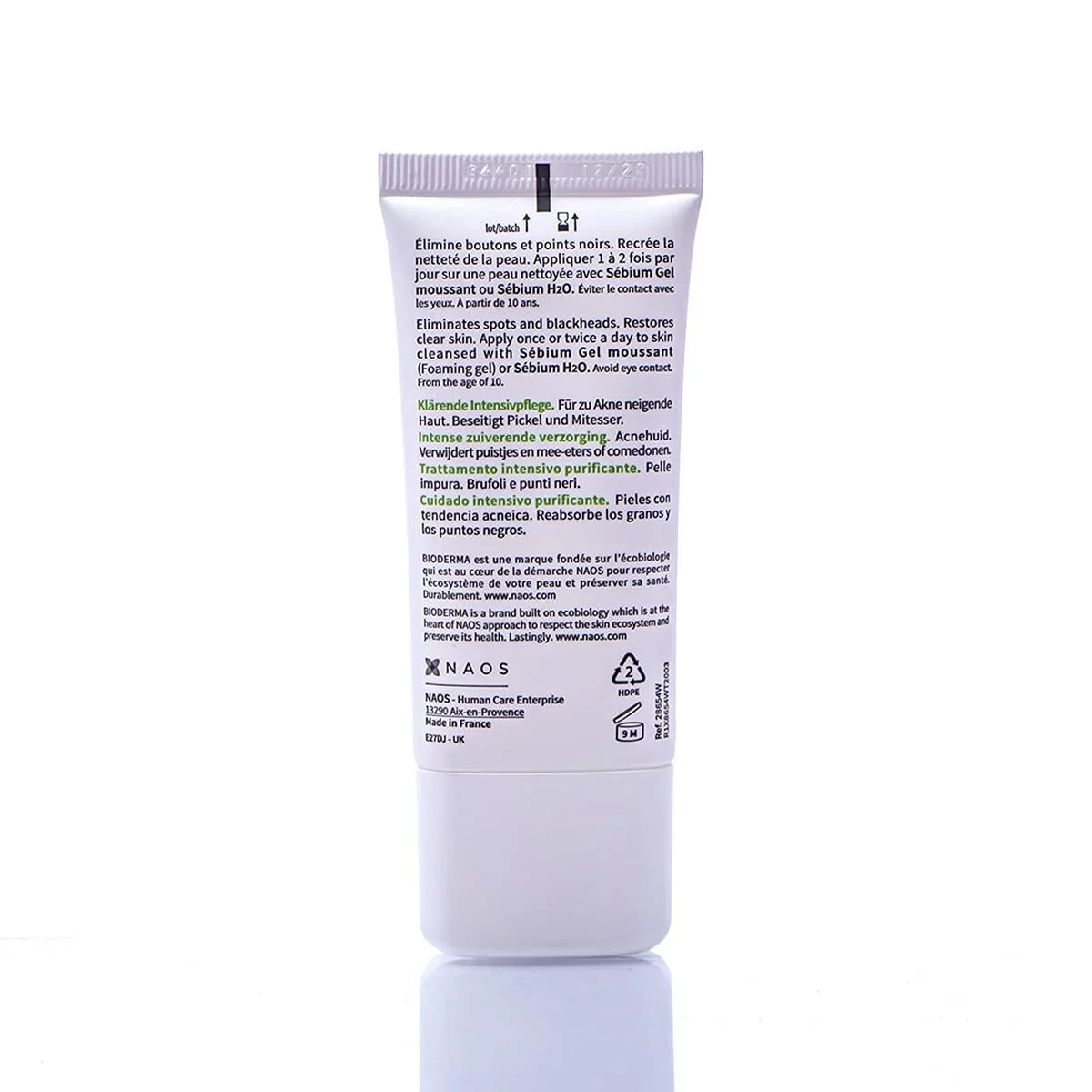 Purifying Global Sebium 30ml Bioderma Intense Cream Skin Acne-Prone