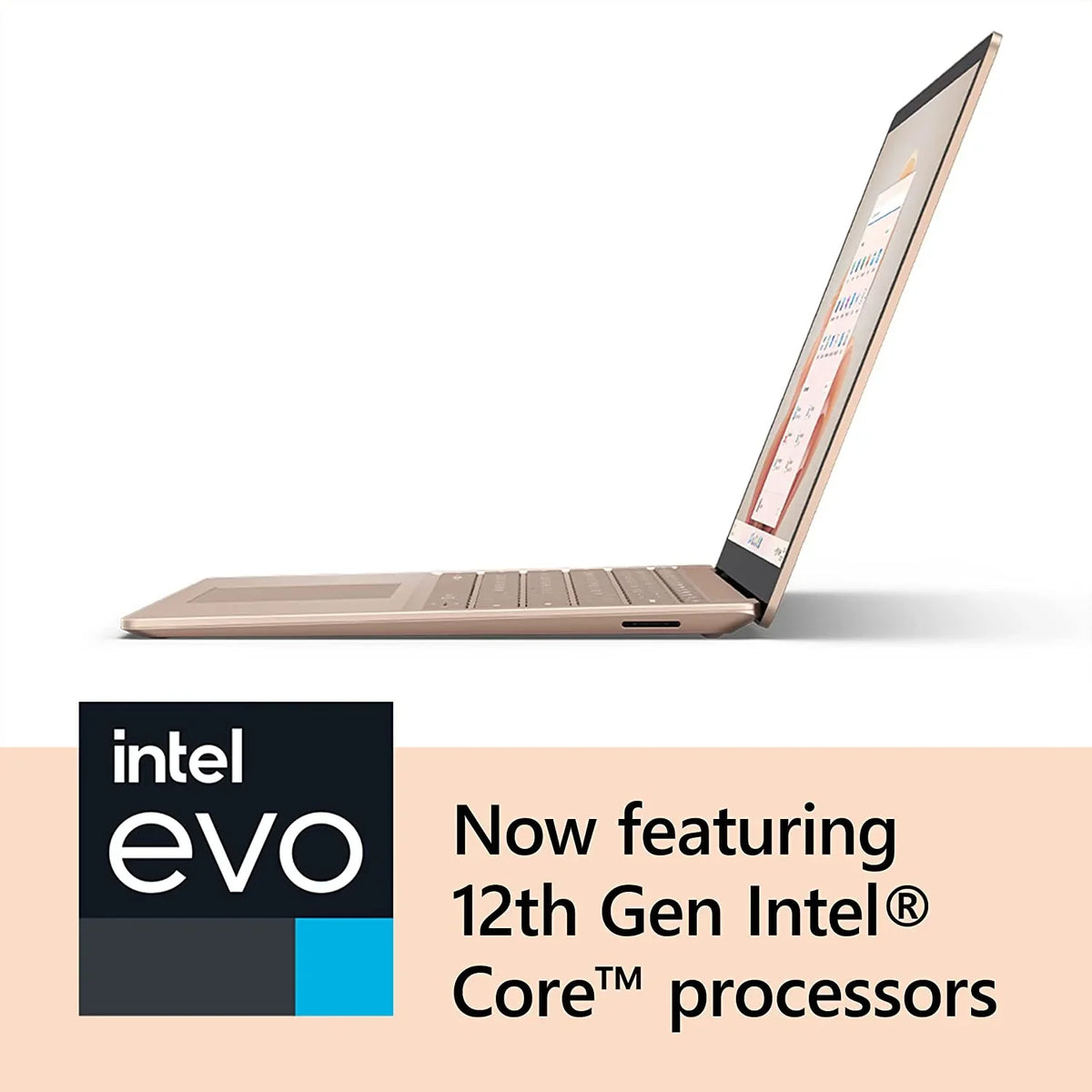 (2022), Laptop Lightweight, i5 13.5" Windows Life, & Screen, Storage 11, for Battery 512GB Touch with Surface 5 Sandstone Long Thin 8GB Multi-Tasking, Processor Fast