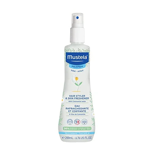 with - Freshener Chamomile Avocado & Vegan 6.76 fl. oz. Baby Mustela Hypoallergenic - Styler - Water & & Hair Natural Skin