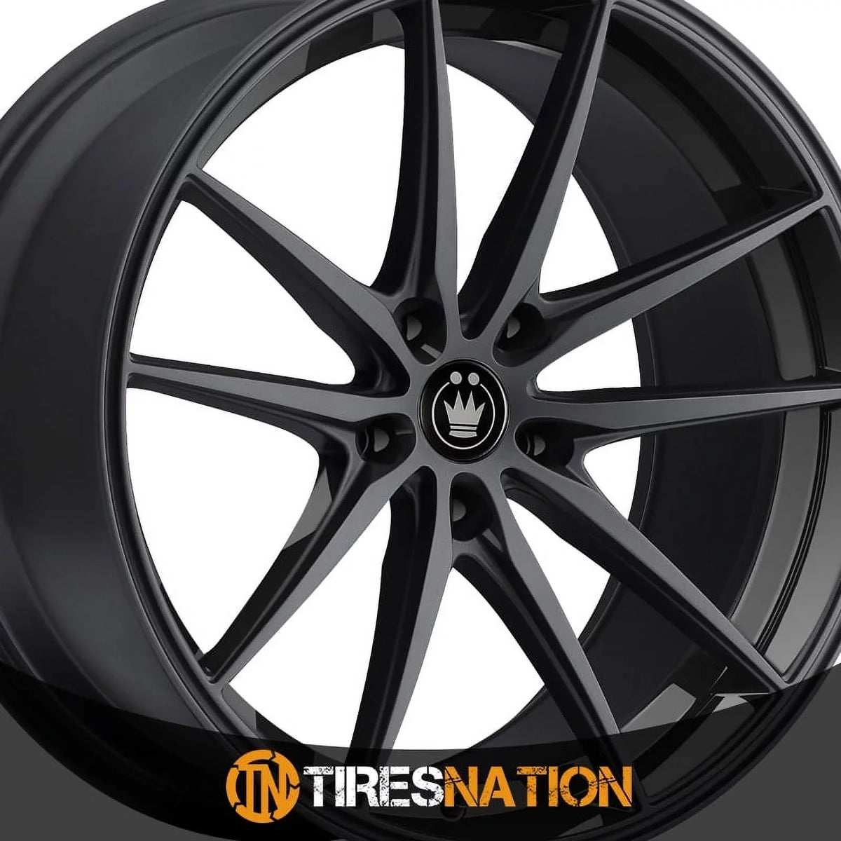 Gloss Wheel Black 19x8.5 Oversteer 5x114.3 +45et 37B Konig