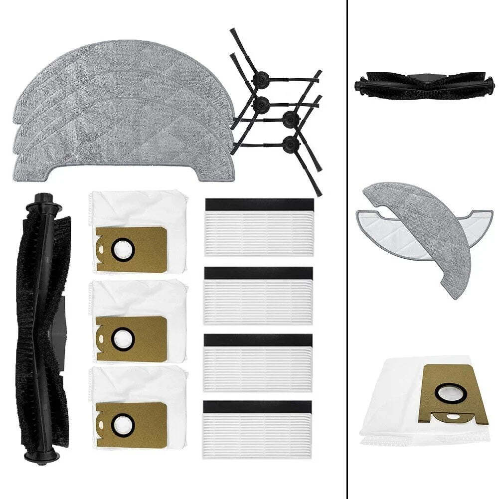 For Parts High-Quality Cleaner AIRROBO Mop Bags Dust Vacuum Brush Pads T10+Robot