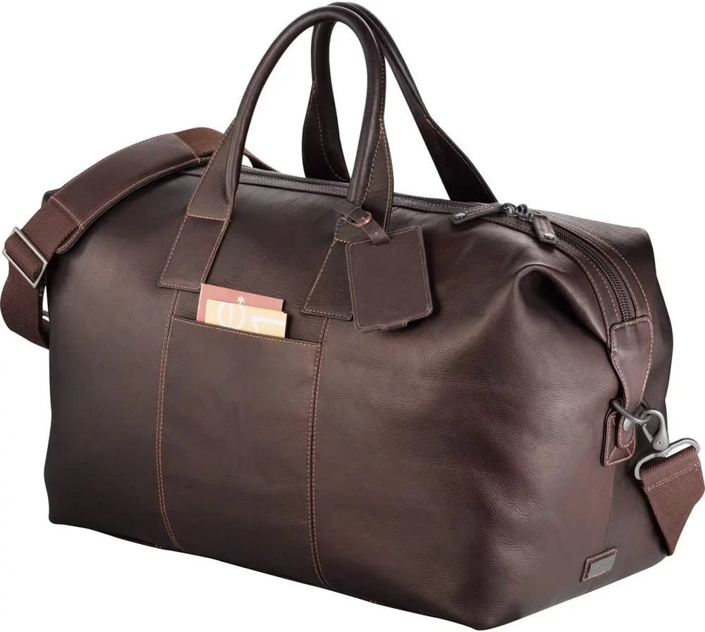 Weekender Kenneth Cole Leather Duffel New Duffle Colombian Kenneth Cole EQ34 Bag Tote York