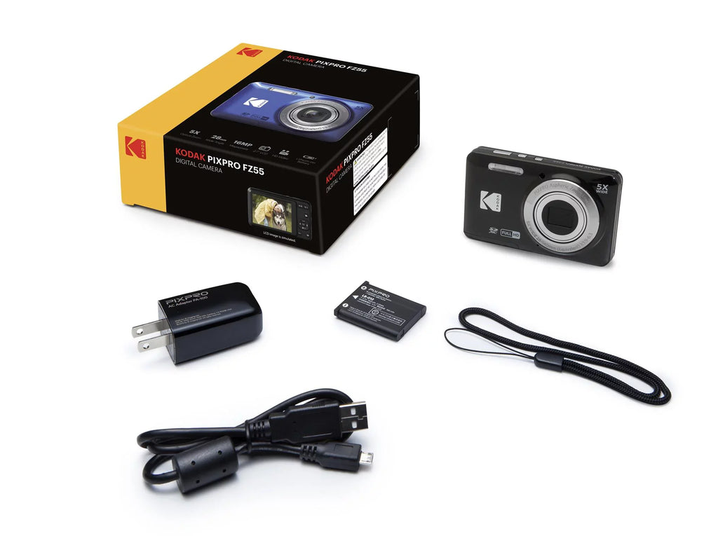 Digital Kodak Camera Accessories (Black) PIXPRO + FZ55