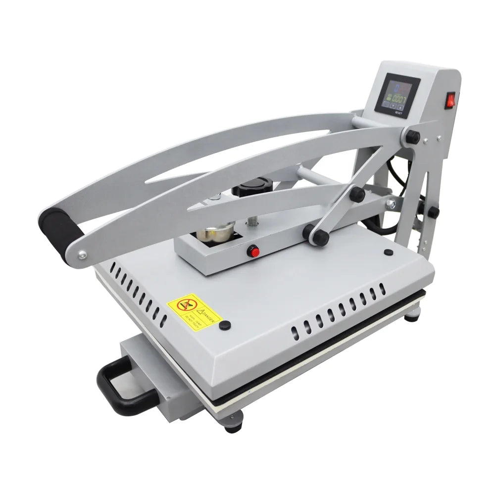 Press Semi-Automatic Puzzle Transfer Machine 15x15in T-Shirt Pad Heat Magnetic Crafts INTBUYING for